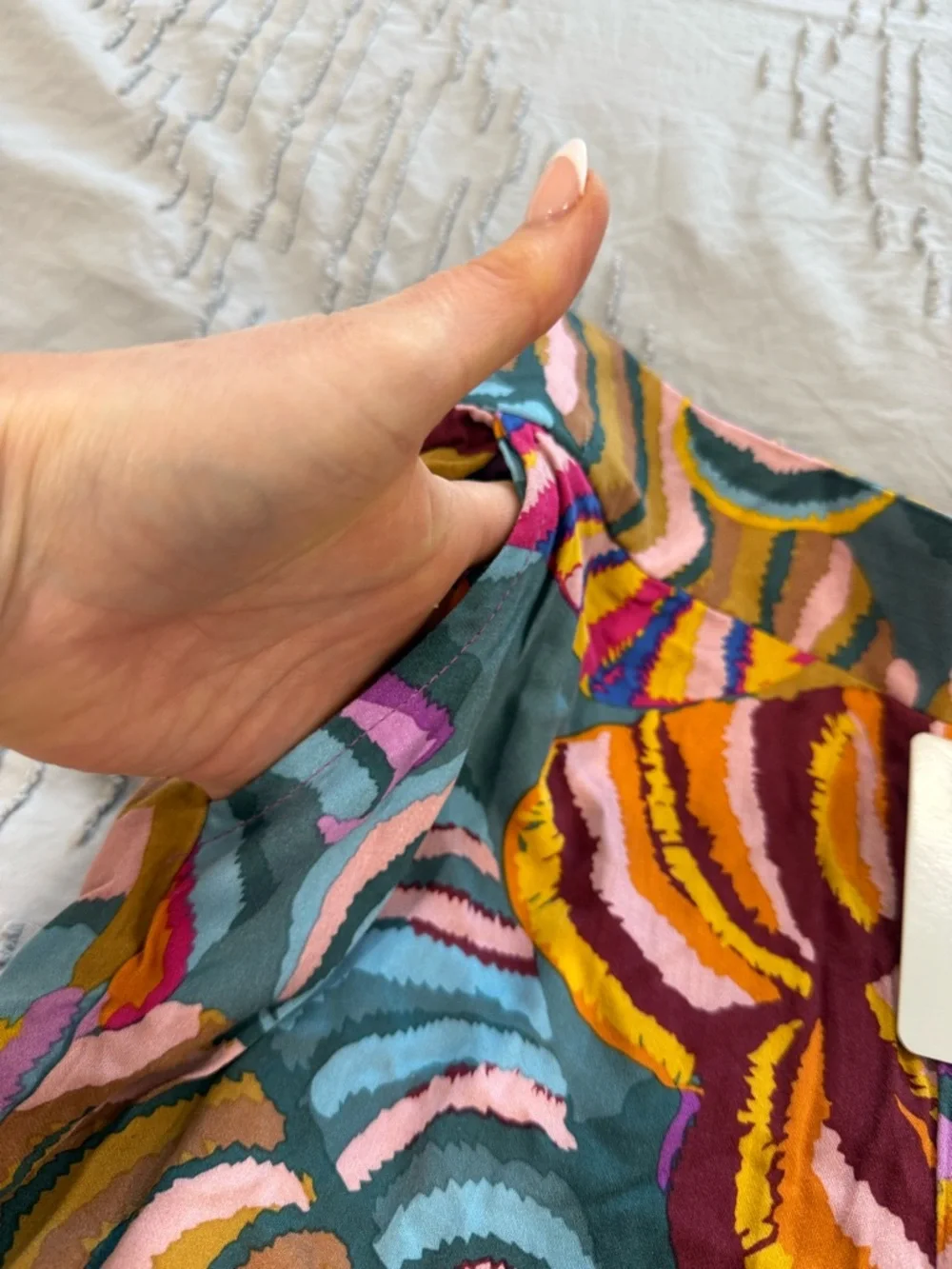Haute Hippie Wide-Leg Printed Pants - Multicolor - Picture 8 of 11